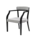 стул с подлокотниками melis-98a / mc1009 (dining chair) в Кургане