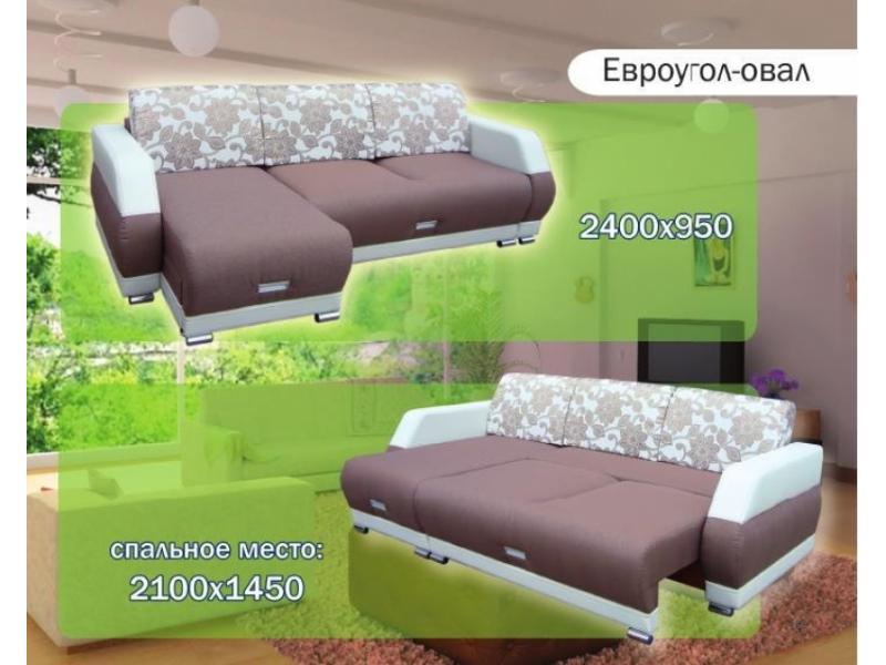 диван угловой овал в Кургане
