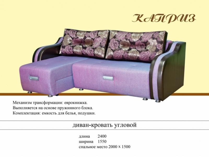 угловой диван каприз в Кургане