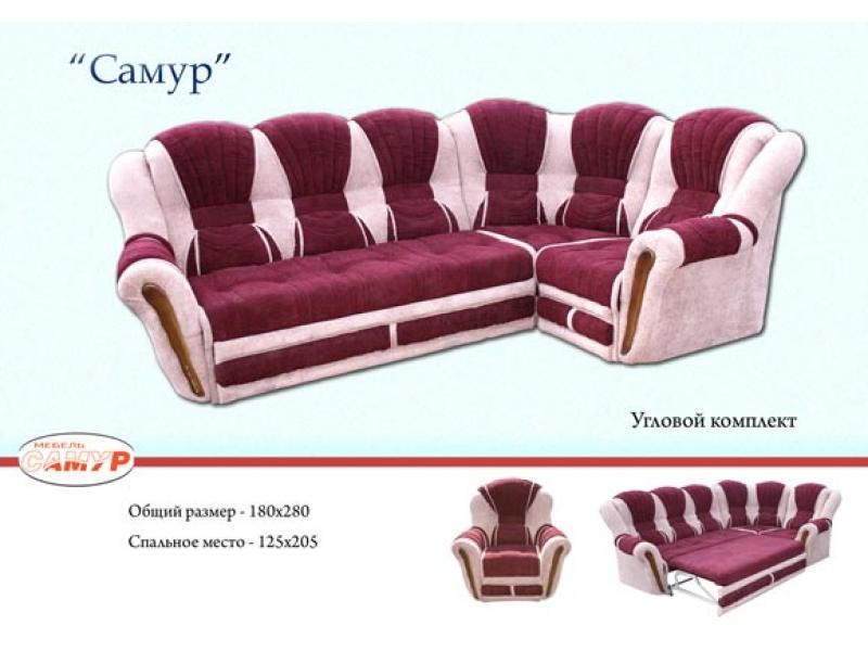 угловой диван самур в Кургане