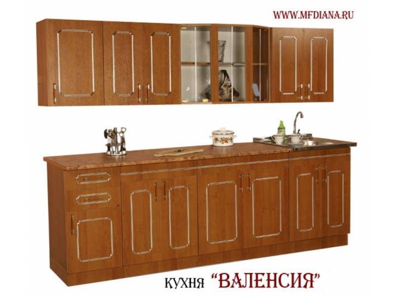 кухня прямая валенсия в Кургане