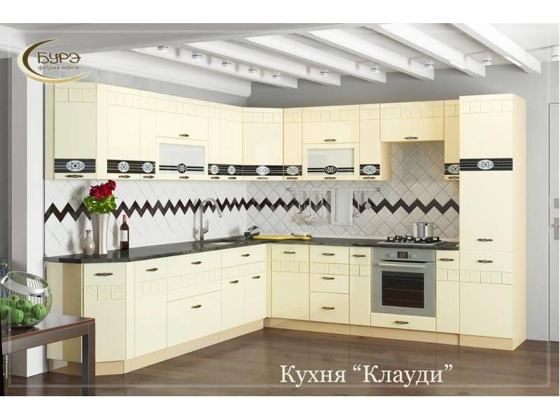 кухня угловая клауди 1 в Кургане