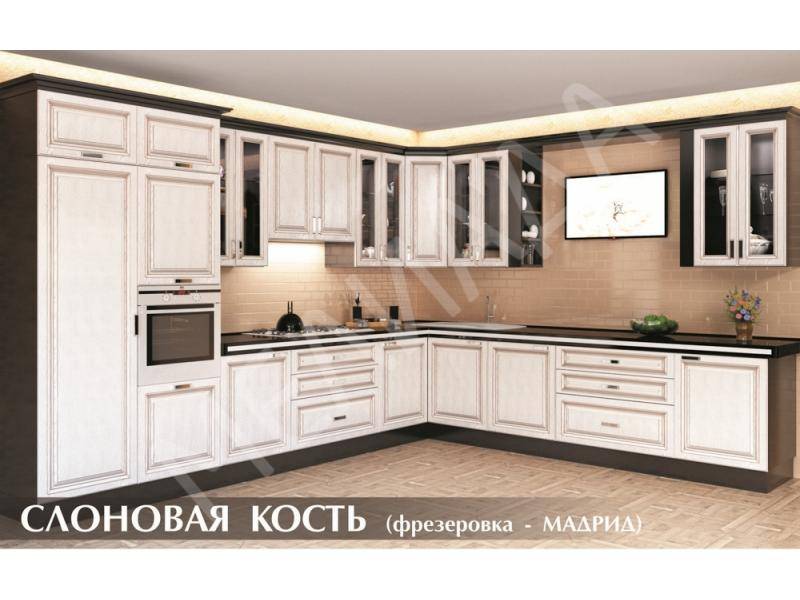 кухня слоновая кость в Кургане