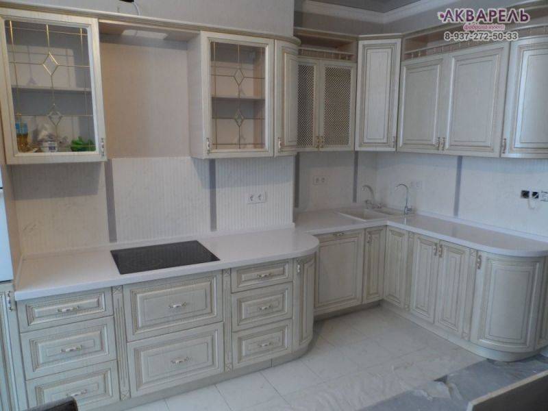 угловая кухня в пленке пвх в Кургане