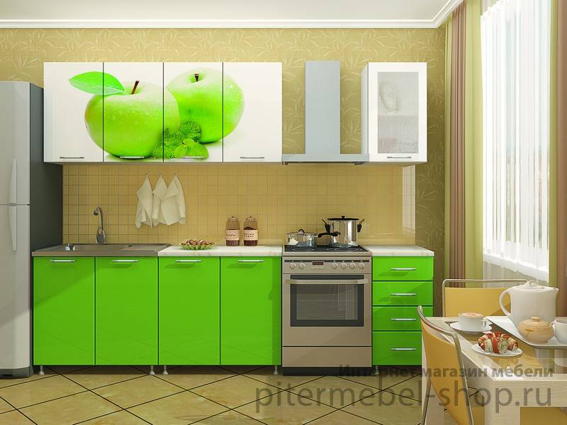 кухня с фотопечатью в Кургане
