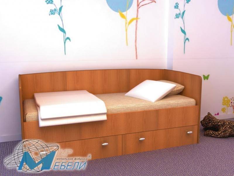 кровать с ящиками в Кургане