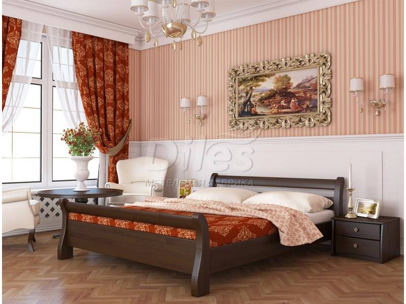 современная деревянная кровать диана в Кургане