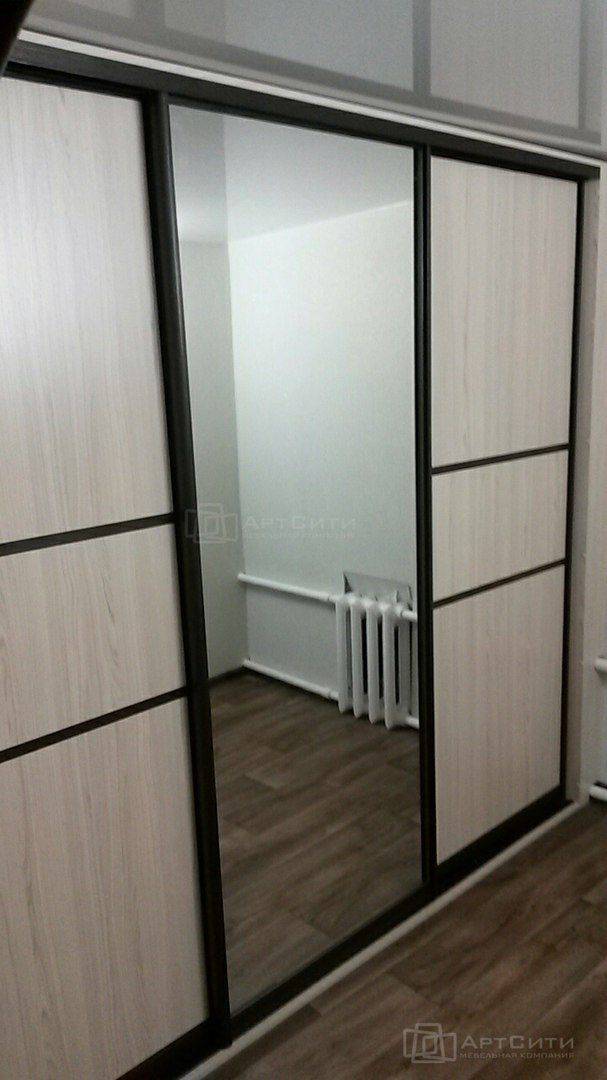 встроенный шкаф-купе в коридор в Кургане
