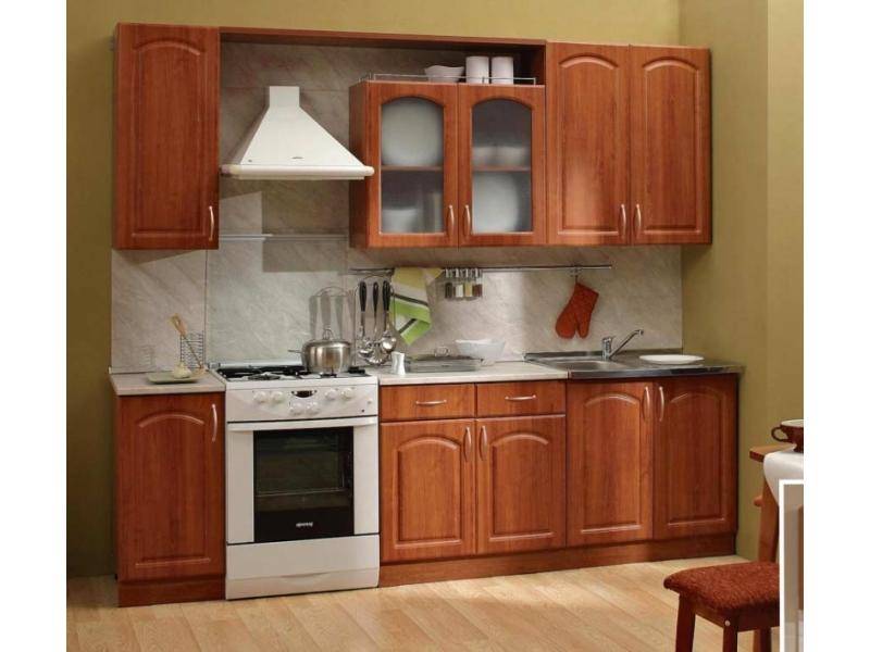 кухонный гарнитур прямой массив-1 в Кургане