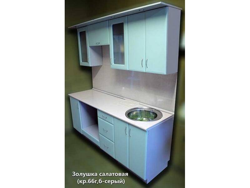 кухня золушка салатовая в Кургане