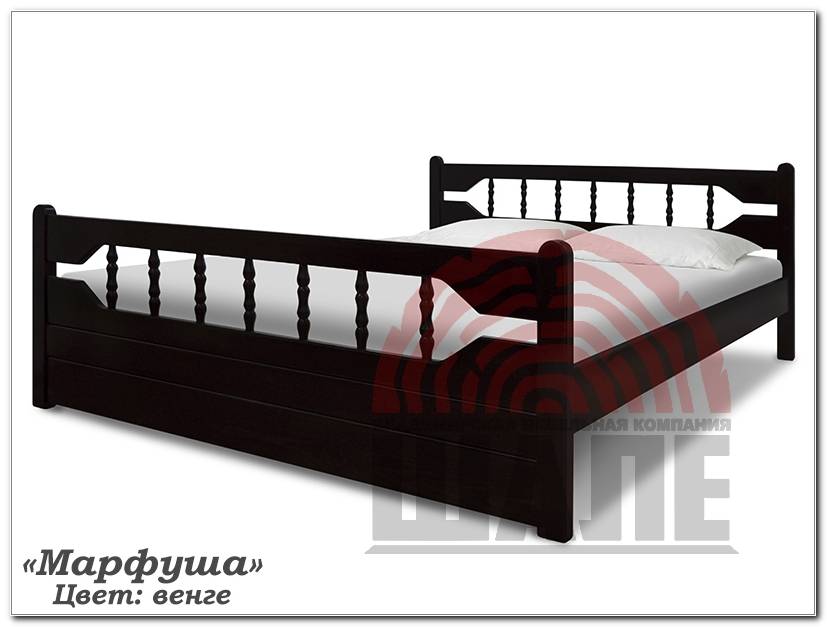 кровать из массива марфуша венге в Кургане