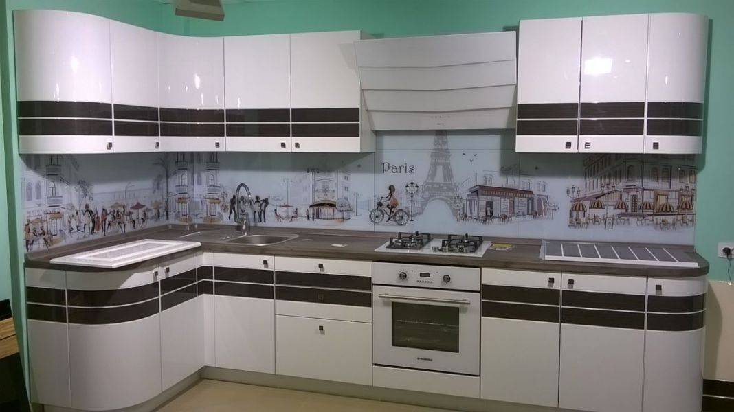 угловая кухня глянец в Кургане