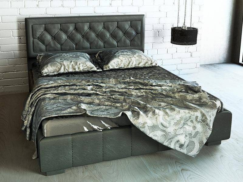кровать олимпия (grey) с поъемным механизмом в Кургане
