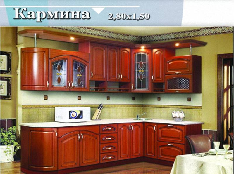 кухня угловая «кармина» в Кургане