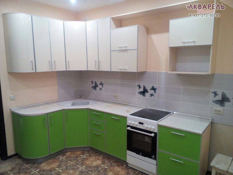 кухня итальянский пластик в кромке пвх в Кургане