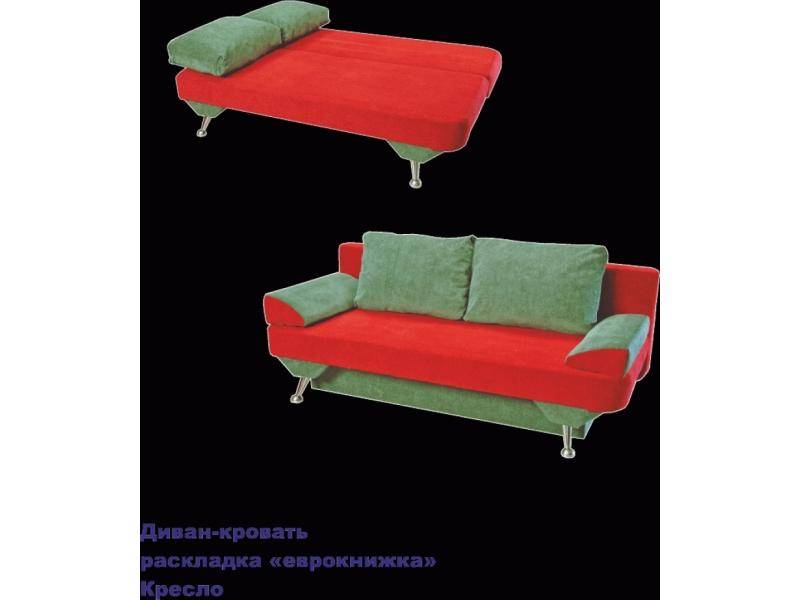 диван прямой еврокнижка в Кургане