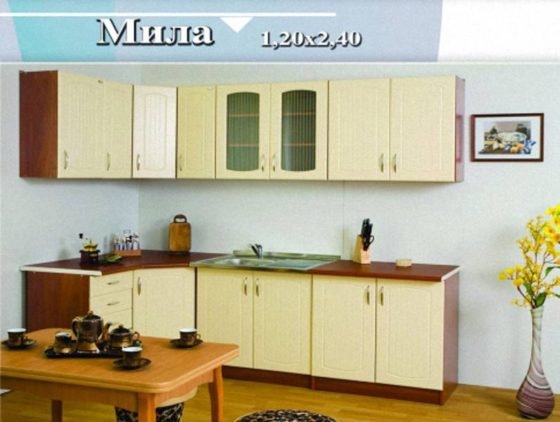 кухня угловая «мила» в Кургане