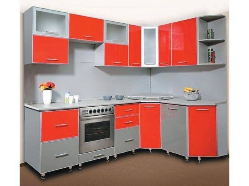 кухонный гарнитур прямой №2 2600х1700 в Кургане