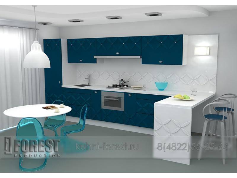 кухня бирюзовая шарлотта парис в Кургане