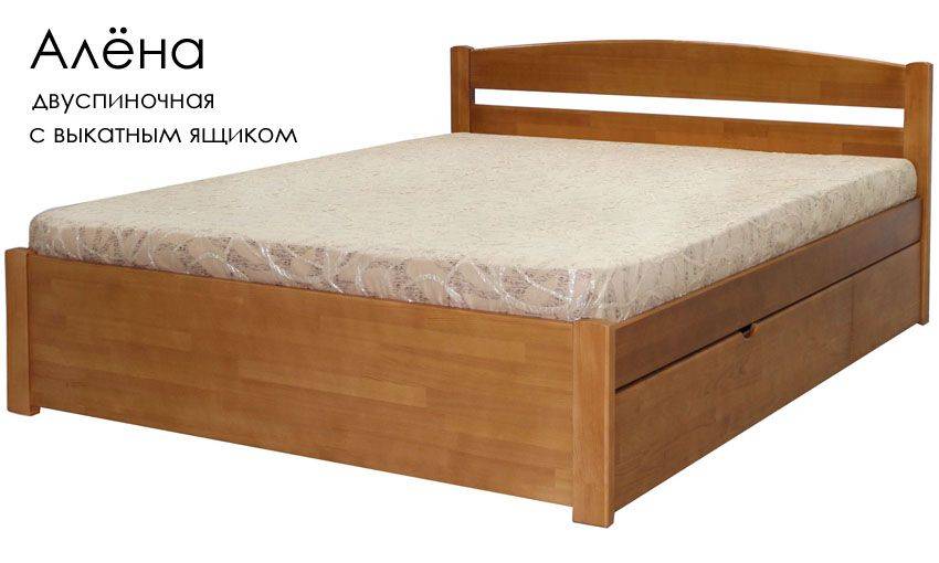 кровать алёна из массива сосны в Кургане