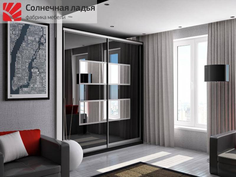шкаф - купе для гостиной 6 в Кургане