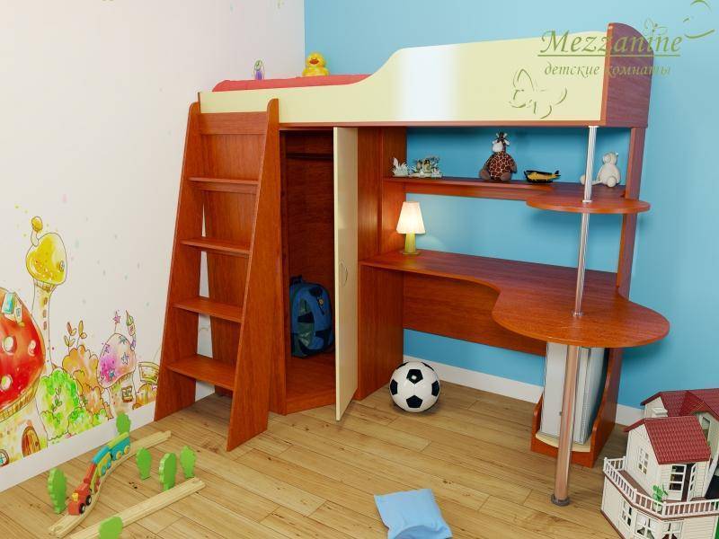 детская индиго с лестницей страйк в Кургане