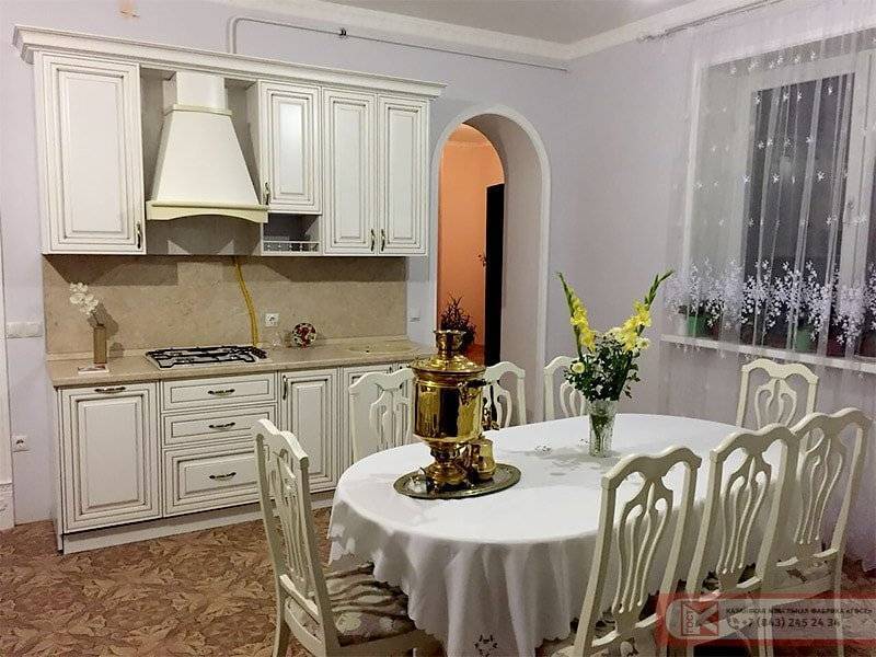 кухня классика белая в Кургане