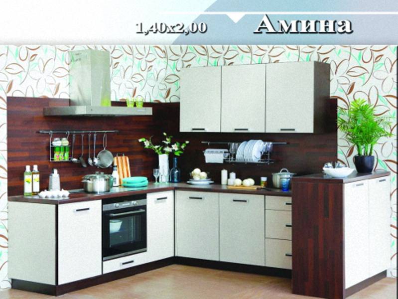 кухня угловая «амина» в Кургане