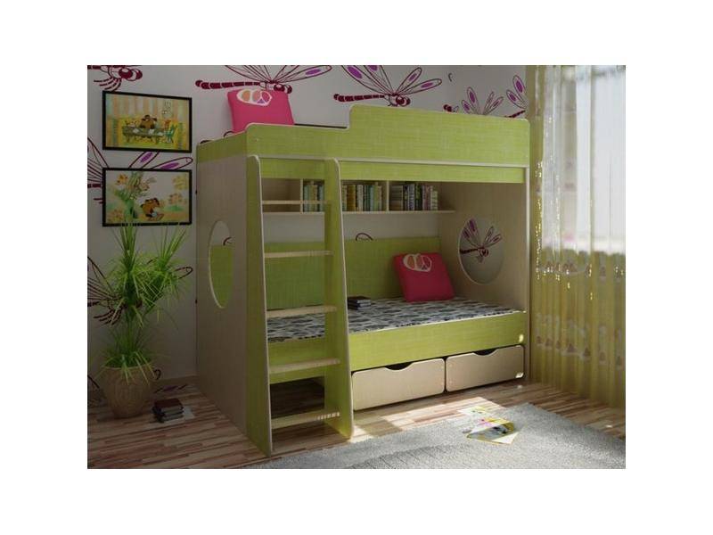 детская двухъярусная кровать в Кургане