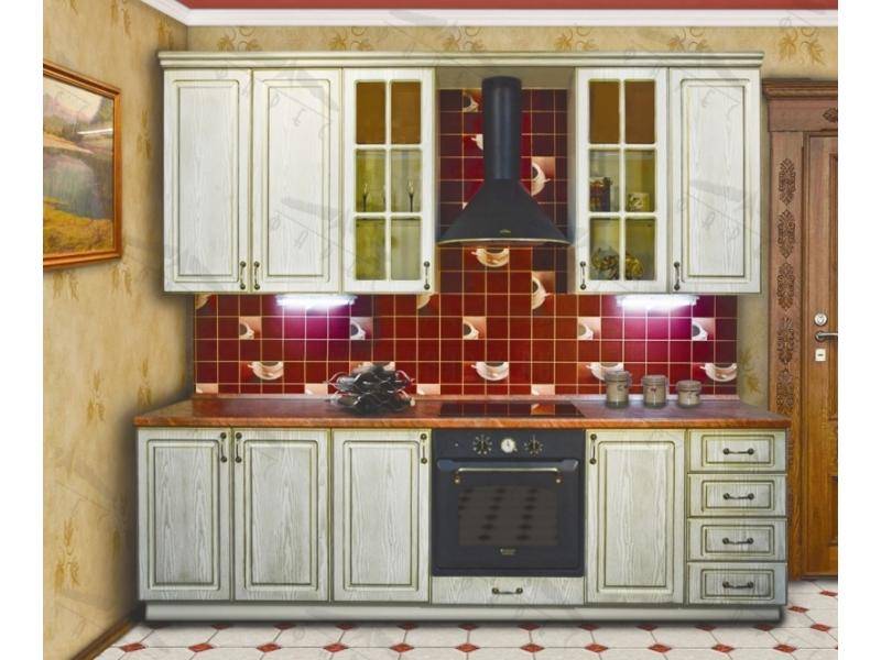 кухонный гарнитур прямой люкс в Кургане