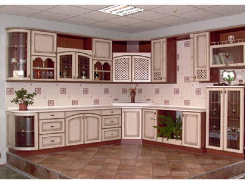 кухня угловая кантри 1 в Кургане