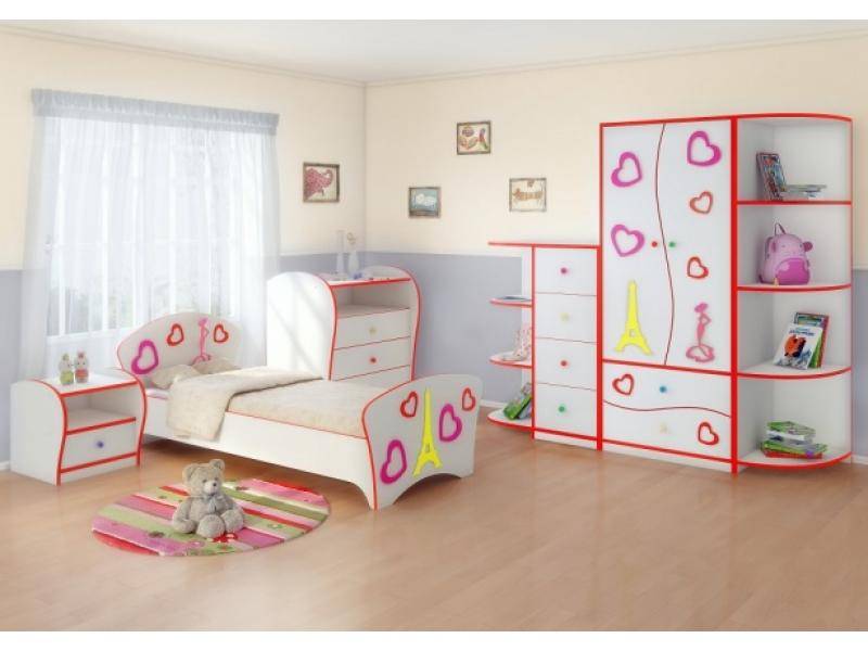спальный гарнитур соната kids для девочки в Кургане