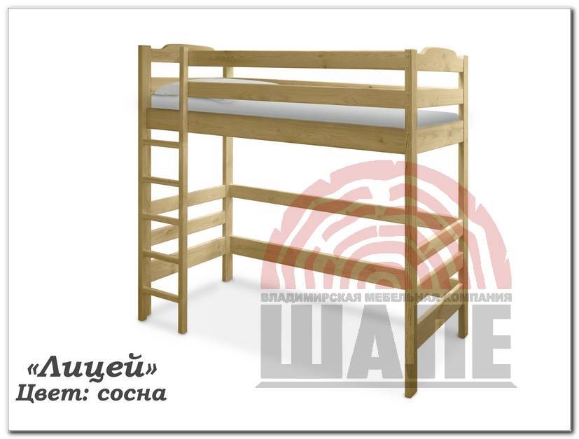 детская кровать из дерева лицей в Кургане