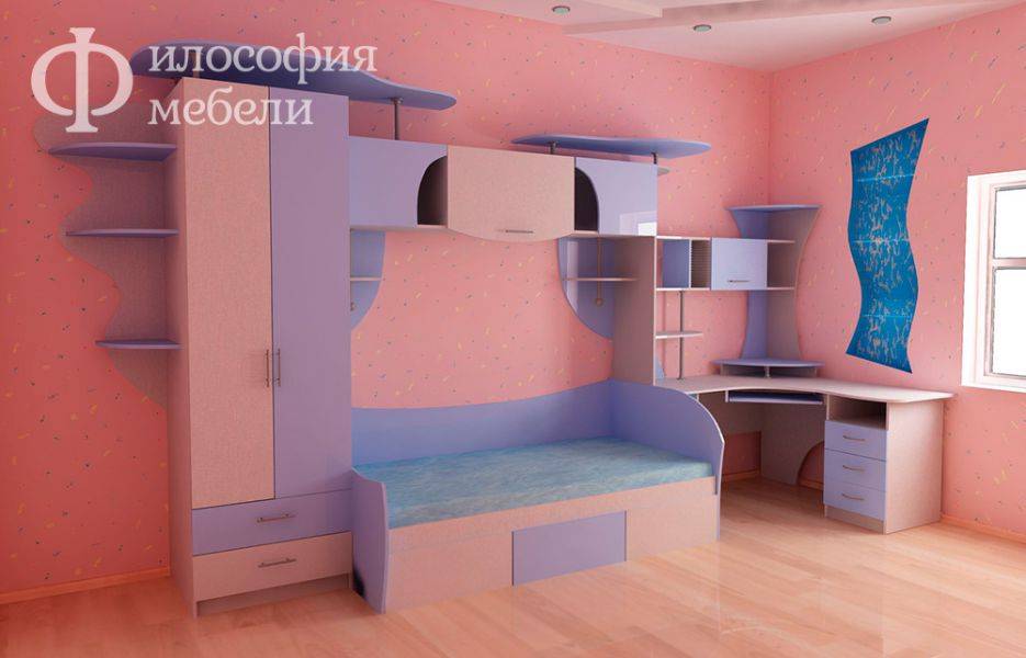 набор мебели в детскую №3 в Кургане