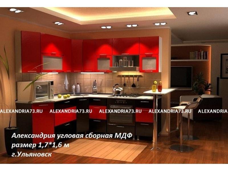 кухонный гарнитур александрия плюс угловая сборная в Кургане