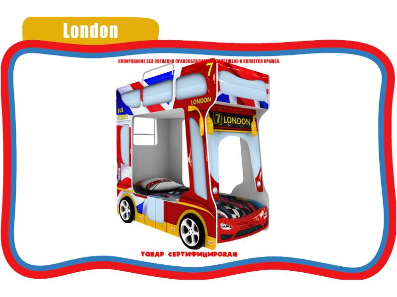 кровать детская london в Кургане