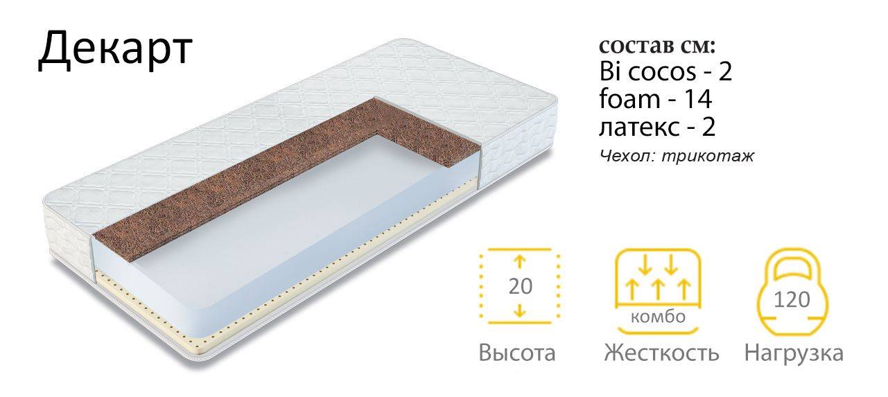 матрас декарт в Кургане