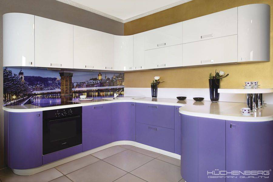 радиусная кухня loft perl в Кургане