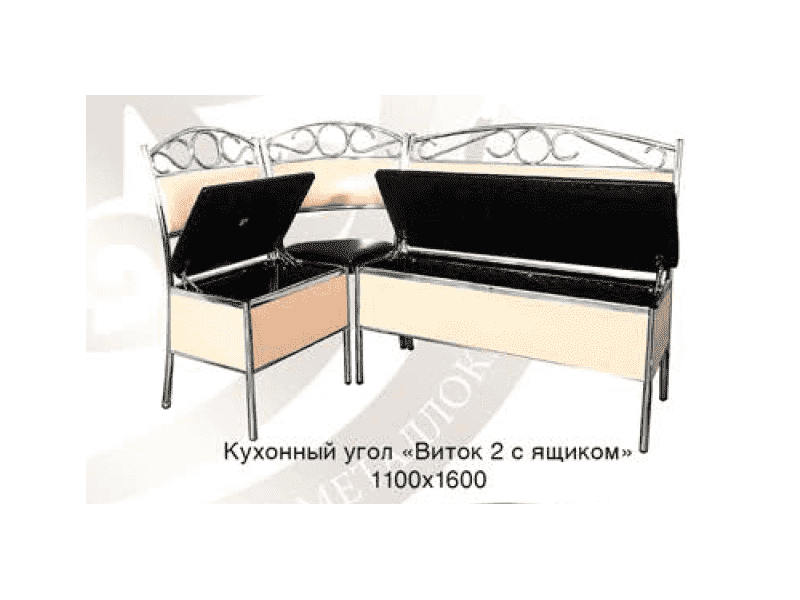 кухонный уголок виток 2 с ящиком в Кургане