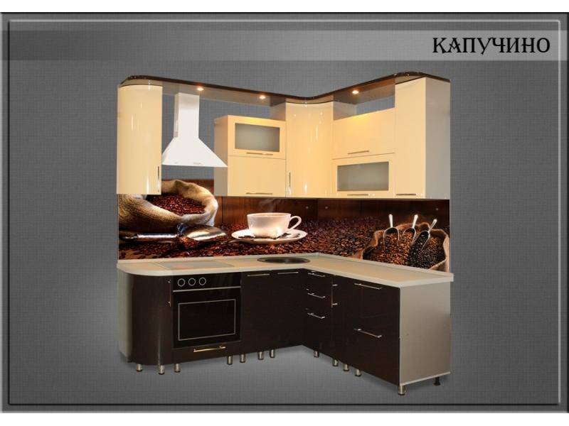 кухня угловая капучино в Кургане