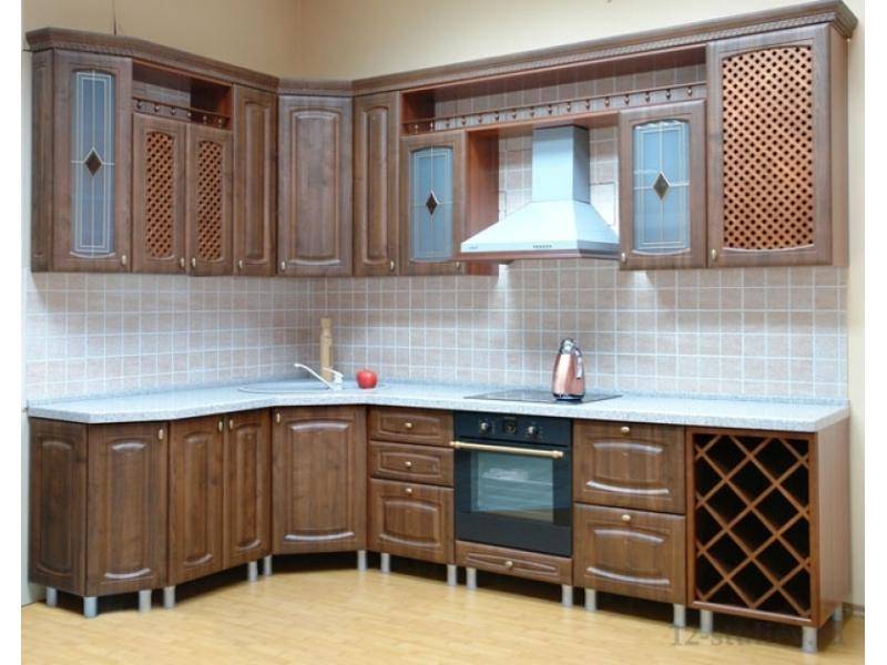 кухонный гарнитур угловой классика в Кургане
