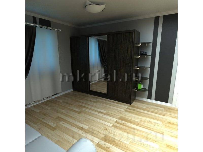 темный шкаф-купе вариант 10 в Кургане