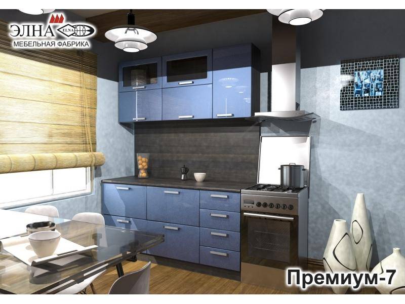 кухня прямая премиум 7 в Кургане