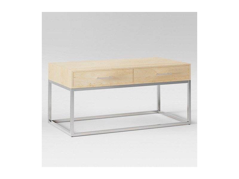 журнальный стол chrome + wooden boxes в Кургане