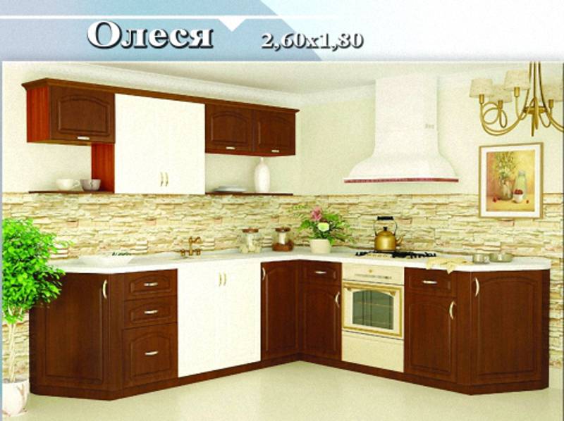 кухня угловая «олеся» в Кургане