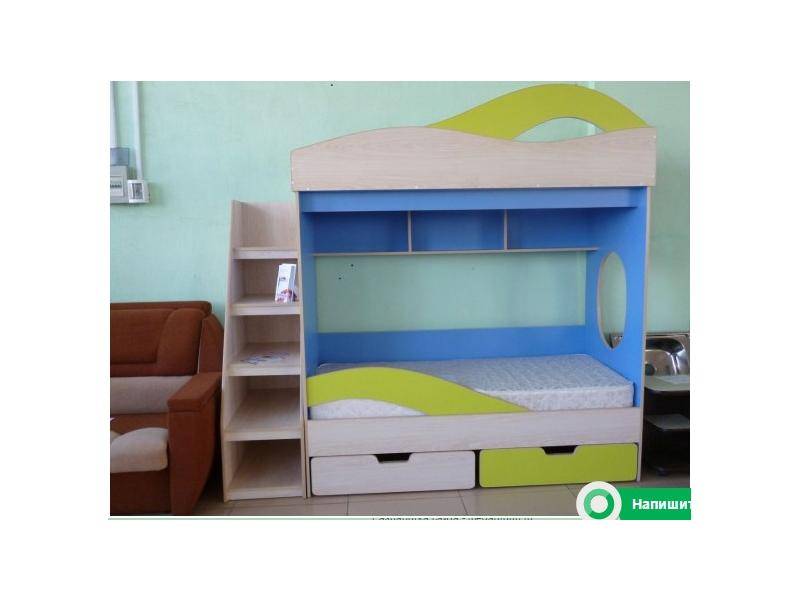 детская двухъярусная кровать в Кургане