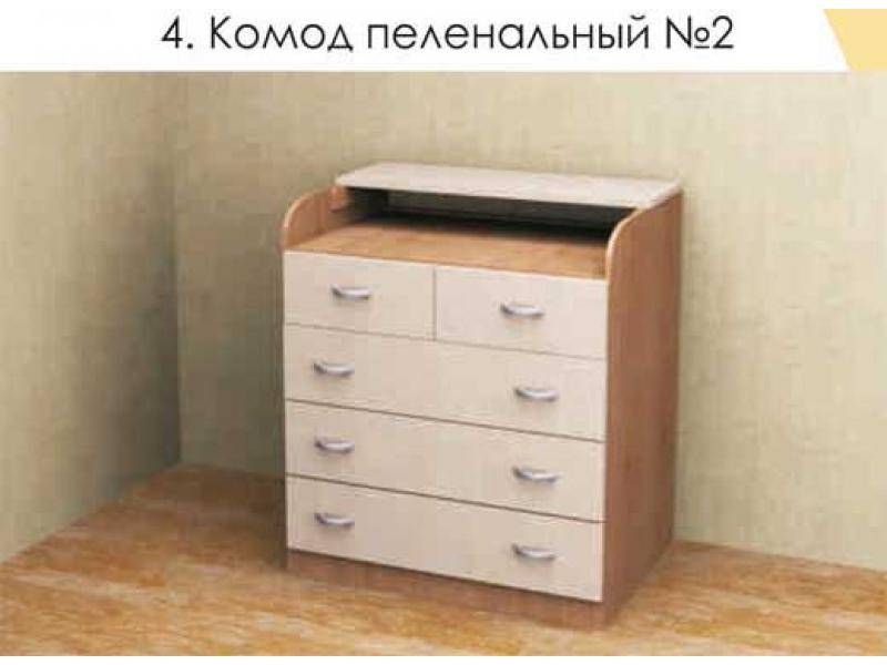 комод пеленальный 2 в Кургане