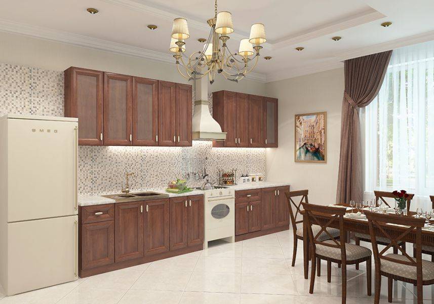 кухонная мебель eva gold virginia итальянский орех в Кургане