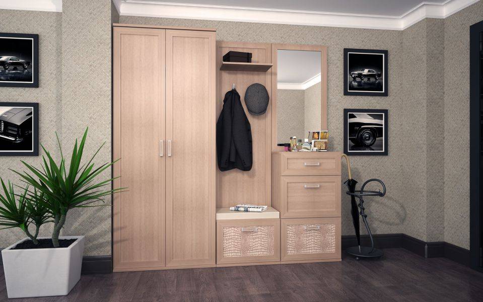 прихожая bella 3 рамочные фасады в Кургане