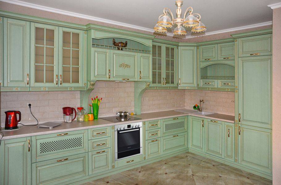 кухонный гарнитур тоскана ясень фисташка в Кургане